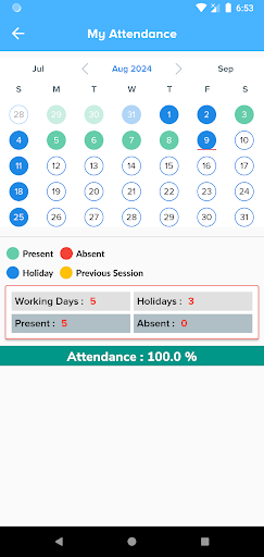 Unique Global Academy Screen 2