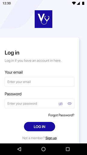 Android application VyTrac screenshort