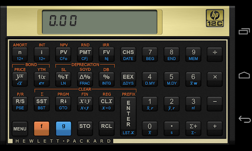 HP 12c Financial Calculator - App su Google Play