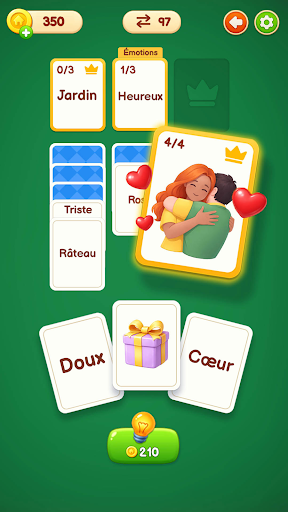 Solitaire Word Chains Capture d'Écran de l'Application Android 4