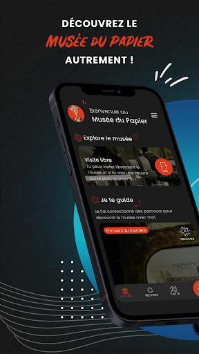 Android application Visite Musée Papier Angoulême screenshort