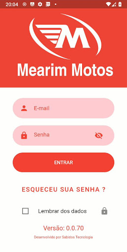 Android application Mearim Motos screenshort