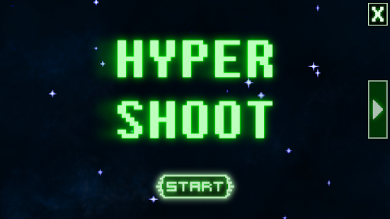Hyper Shoot - snímek obrazovky střílečky