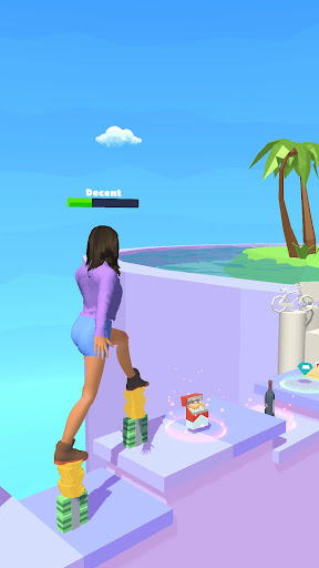 Android application Walking Heels screenshort