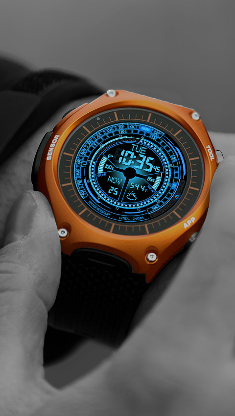 V02 WatchFace for Android Wearのおすすめ画像5