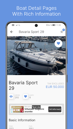 Marinebroker Boat Database Screen 2