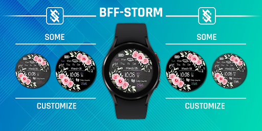 BFF42- Blackboard Art Flower