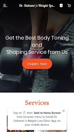 Dr Dahanes Weight Loss Clinic Screen 2