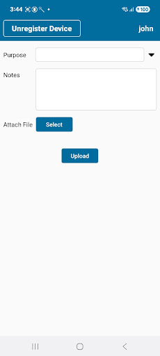 App screenshot