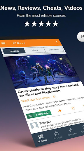 Screenshot of Gaming News, Videos & Reviews