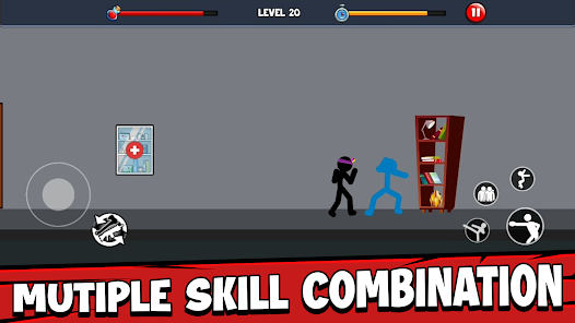 Screenshot 15 Anger of Stickman: Stick Fight android