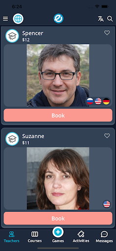 Android application Evelearn screenshort