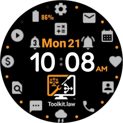 Toolkit.law Watch Face