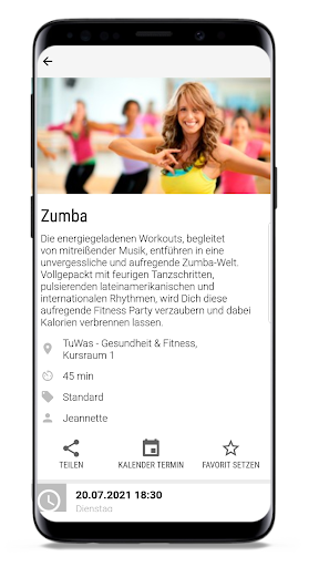Android application TuWas - Gesundheit & Fitness screenshort