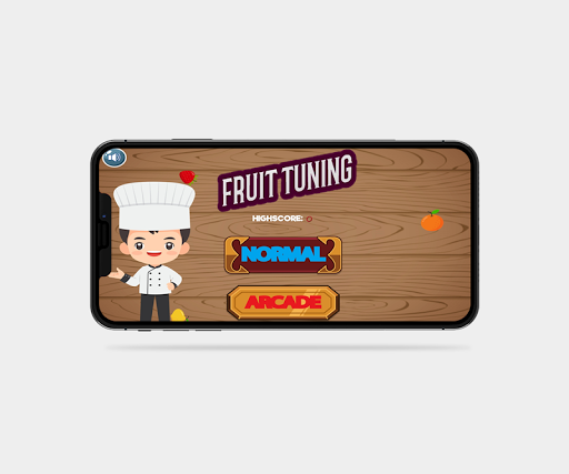 Android application Fruit tuning screenshort