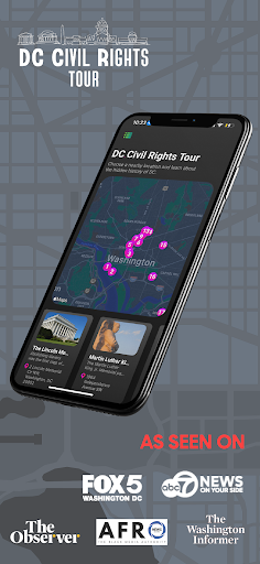 Android application DC Civil Rights Audio Tour screenshort