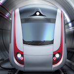 Subway Simulator 2D - city metro train driving sim Apk