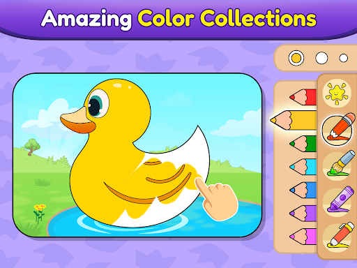 Coloring games for kids: 2-5 y 2
