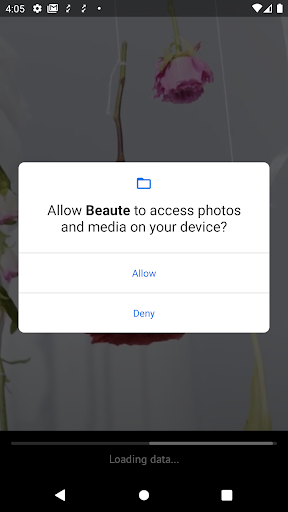 Android application Beaute screenshort