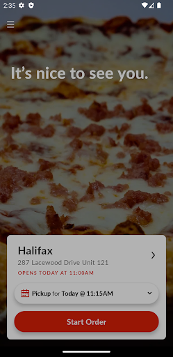 Pizza Land Screen 2