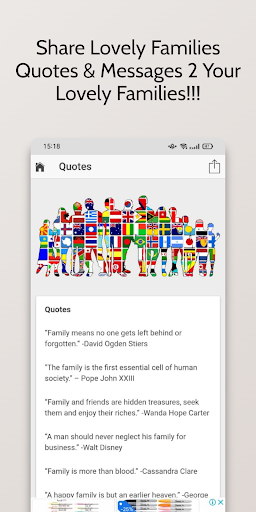 Happy Family Quotes Messages Screen 3
