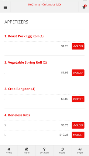 Android application Taste Place - Columbia, MO screenshort