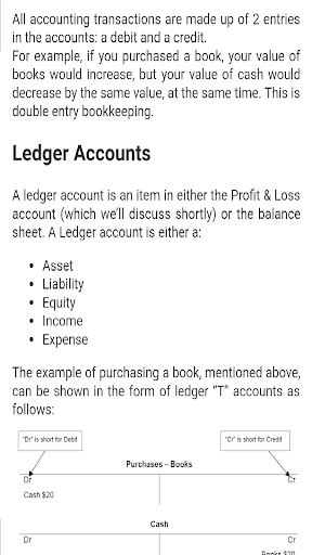 Learn Accounting Screen 2