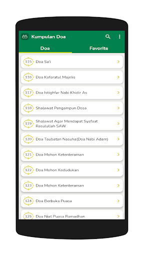 Kumpulan Doa Harian Screen 2