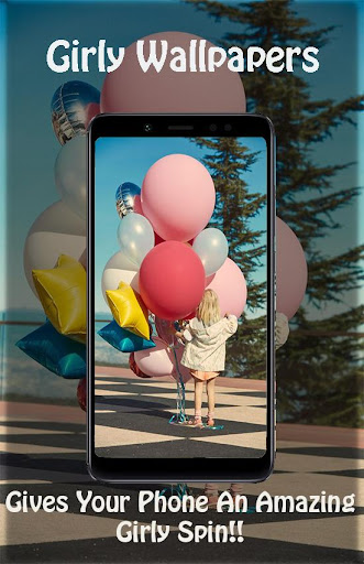 Android application Girly wallpapers : HD wallpape screenshort