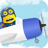 banana minions drunk pilot icon