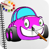 Car Coloring Pages: Best Coloring Book Games icon