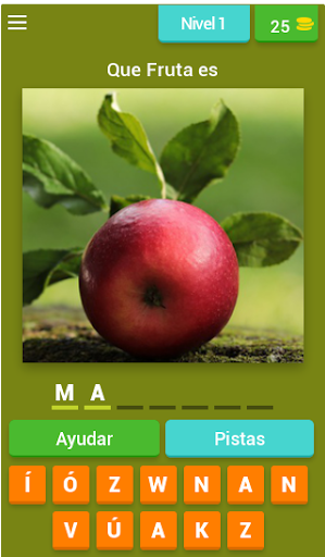 Adivinar las Frutas - v8.6.3z