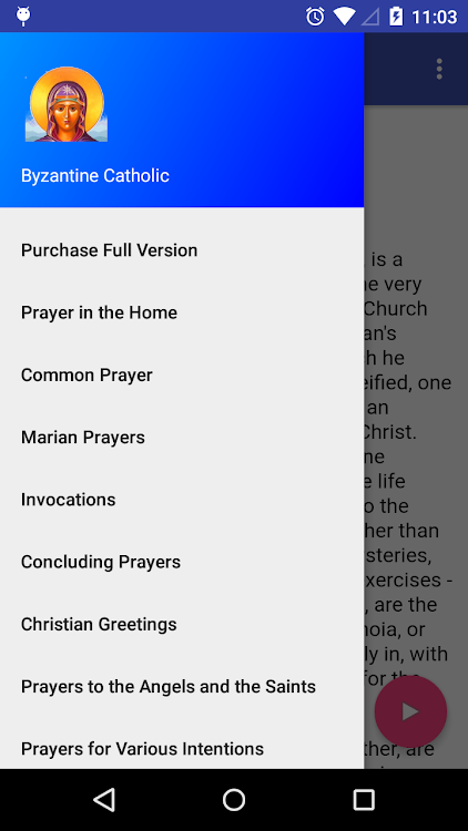 Byzantine Catholic Prayers - 1.3 - (Android)