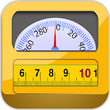 Ideal weight test (weight calculation) icon