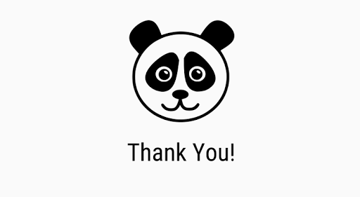 Android application Donation for Developer - Black screenshort