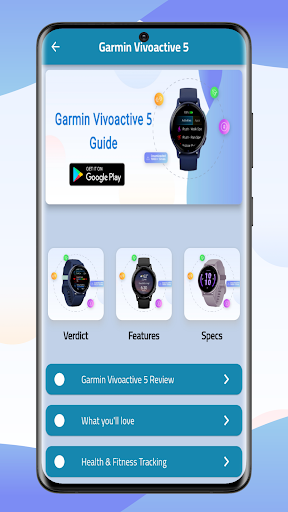Garmin Vivoactive 5 Guide Screen 2