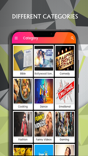 Android application Mega Vid Library - Videos Bank screenshort