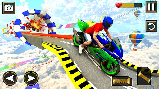 Bike traffic motorcycle game screenshot 1