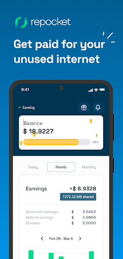 Repocket - Make Money Daily screenshot