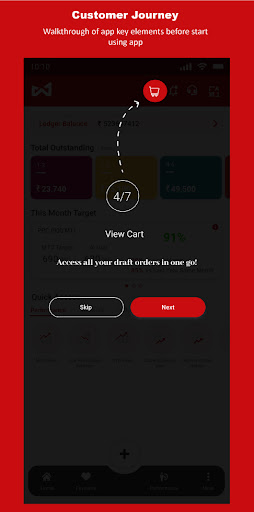 Android application Wonder Sparsh screenshort