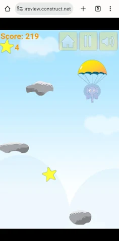 Parachute game - Screenshot 3