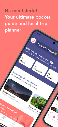 Android application Jedo screenshort