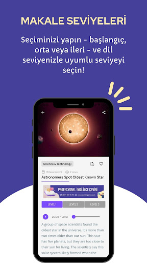 LingoVivo News: İngilizce Screen 2