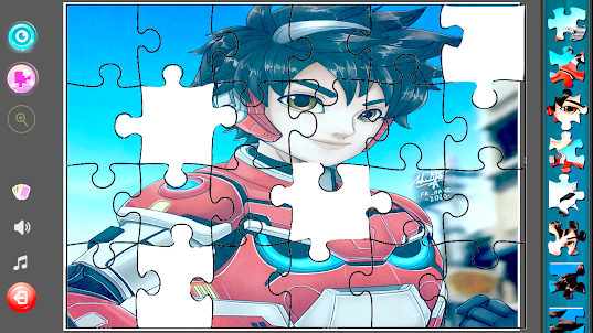 Mechamato puzzle jigsaw