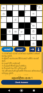 Sinhala Crossword Puzzles