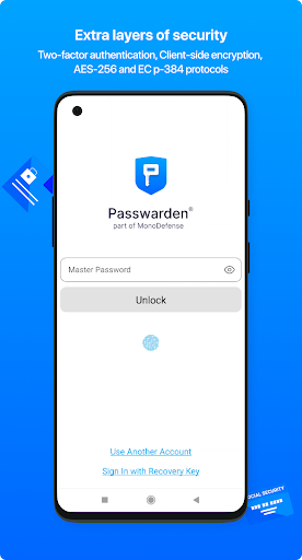 Screenshot of Password Manager - Passwarden