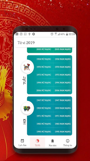Lịch Bình An - Giáp Thìn 2024 Screen 2