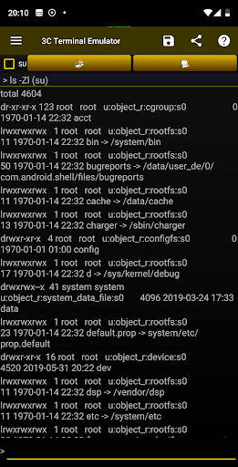 3C Terminal Emulator screenshot 4