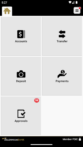 Millennium Bank Mobile Biz Screen 3