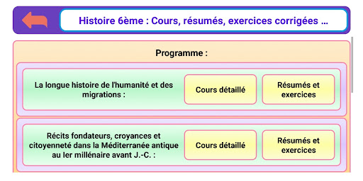 Histoire 6ème Screen 2